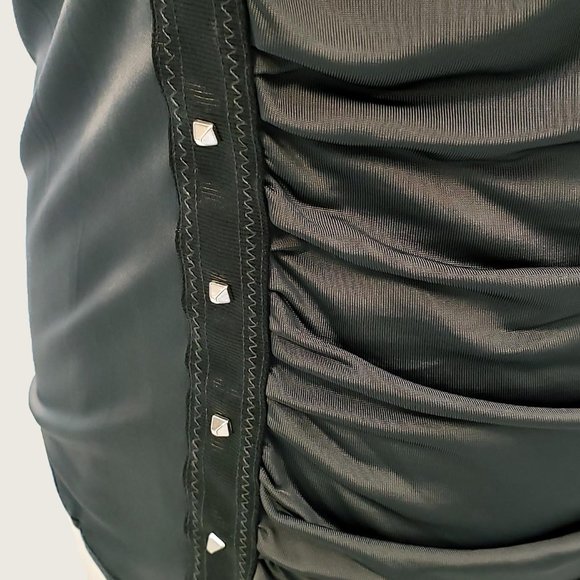 Hugo Boss Cinched Studded Top NWT - Picture 6 of 8